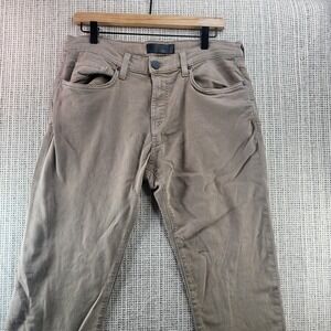 J Brand Jeans Mens 32x29‎ Beige Tan Slim Skinny Fit Stretch Denim Pants